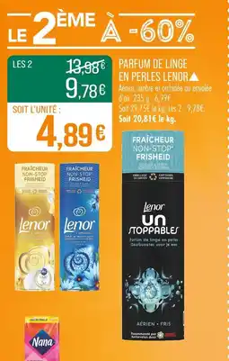 Match Lenor Parfum de linge en perles ▲ offre