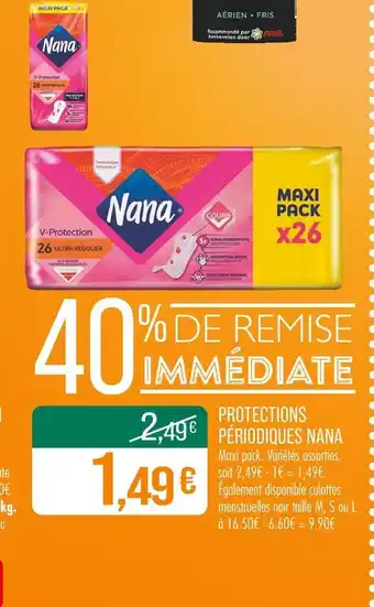Match NANA Protections périodiques offre