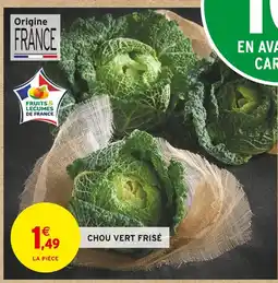 Intermarché Chou Vert Frisé offre