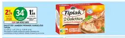 Intermarché Tipiak Galettes Jambon Fromage Surgelées offre