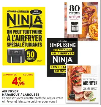 Intermarché Air fryer marabout / larousse offre
