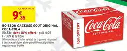 Intermarché Coca-Cola Boisson gazeuse goût original offre