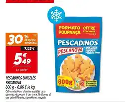 Netto PESCANOVA Pescadinos surgelés offre