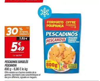 Netto PESCANOVA Pescadinos surgelés offre