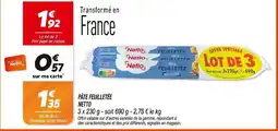 Netto NETTO Pâte Feuilletée offre