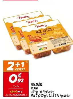 Netto NETTO Mix Apéro offre