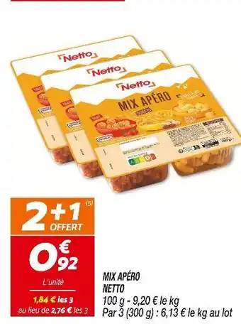 Netto NETTO Mix Apéro offre