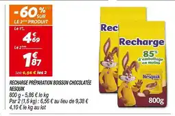 Netto NESQUIK Recharge Préparation Boisson Chocolatée offre
