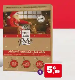 Animalis True Origins Pure CALENDRIERDE L’AVENT - 100G offre