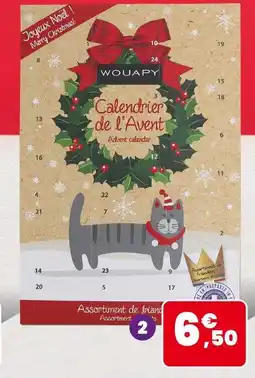 Animalis Wouapy Calendrier de l'Avent offre