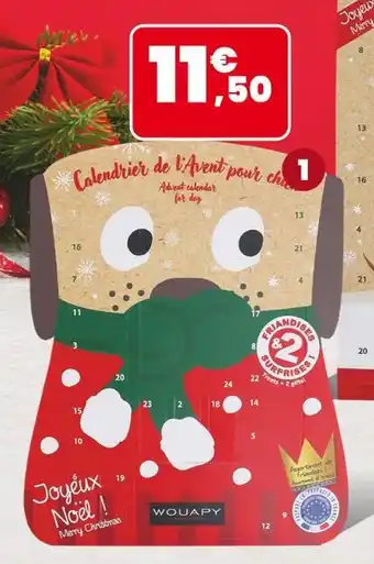 Animalis Wouapy CALENDRIER DE L’AVENT SURPRISE offre
