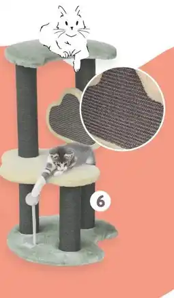 Animalis LEEBY ARBRE À CHATS KARLO POUR CHATONS offre
