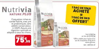 Animalis Nutrivia Nature Plus offre