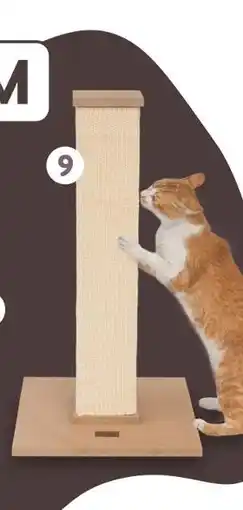 Animalis LEEBY ARBRE À CHATS VIDAL EN SISAL NATUREL offre