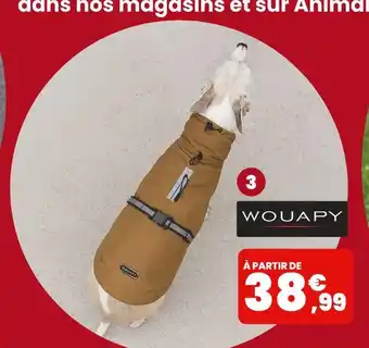 Animalis WOUAPY WOUAPY MANTEAU ALL SEASONS CAMEL offre