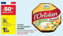 Carrefour Drive Fini - l'ortolan format familial offre
