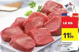 Carrefour Drive Viande bovine : bourguignon à mijoter offre