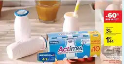 Carrefour Drive Danone - actimel offre