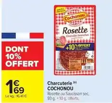 Carrefour Drive Cochonou - charcuterie offre