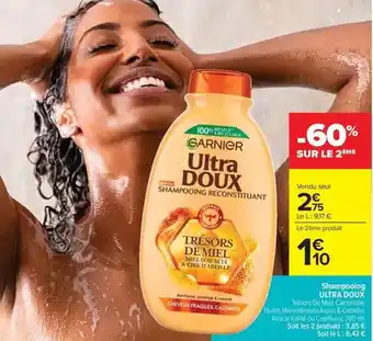 Carrefour Drive Garnier - shampoing ultra doux offre