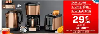 Carrefour Carrefour - bouilloire ou cafetière offre