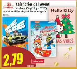 Norma Windel - calendrier de l'avent offre