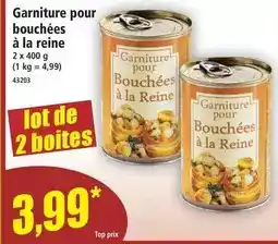 Norma Garniture pour bouchées à la reine offre