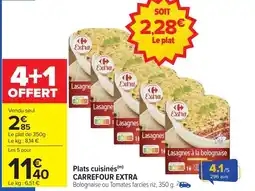 Carrefour Market Plats cuisinés carrefour extra offre