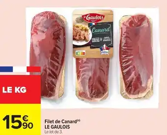 Carrefour Market Filet de canard le gaulois offre
