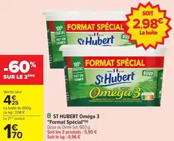 Carrefour Market St hubert oméga 3 format spécial offre