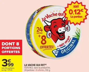 Carrefour Market La vache qui rit offre