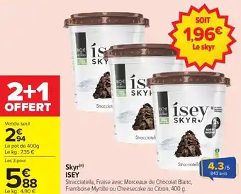 Carrefour Market Skyr isey offre