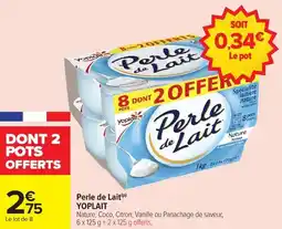Carrefour Market Perle de lait yoplait offre