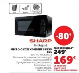 Hyper U SHARP Micro-ondes combine offre