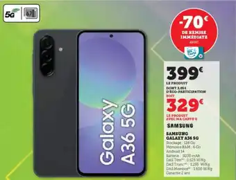 Hyper U SAMSUNG Galaxy A36 5G offre