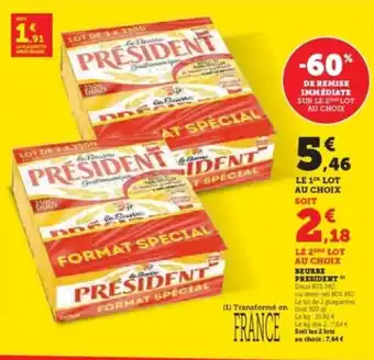 PRESIDENT Beurre
