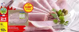 Carrefour Market Jambon cuit au torchon qualité supérieur avec couenne filière qualité carrefour offre