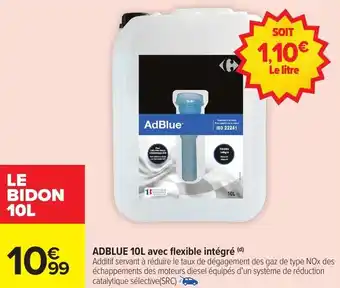 Carrefour Market Adblue avec flexible intégré offre