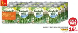 Hyper U BONDUELLE Haricots verts extra fins offre