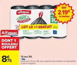 Carrefour Market 15 sacs offre