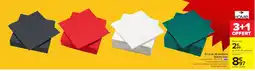 Carrefour Market Lot de 30 serviettes toucher tissu offre