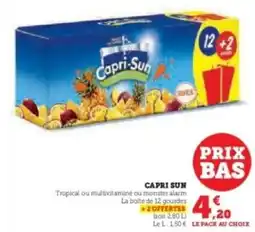 Hyper U CAPRI SUN offre