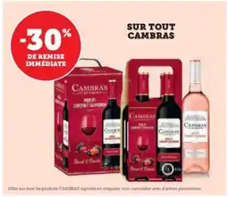 Hyper U CAMBRAS Sur tout offre