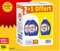 Carrefour Market Lessive liquide xtra total offre