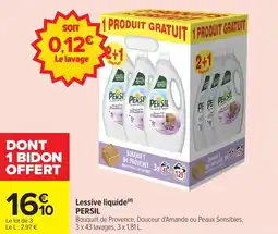 Carrefour Market Lessive liquide persil offre