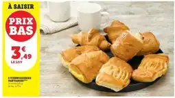 Hyper U 8 viennoiseries fantaisies offre