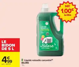 Carrefour Market Liquide vaisselle concentré bilore offre