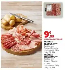 Hyper U Plateau français offre