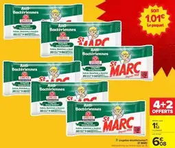 Carrefour Market Lingettes désinfectantes st marc offre