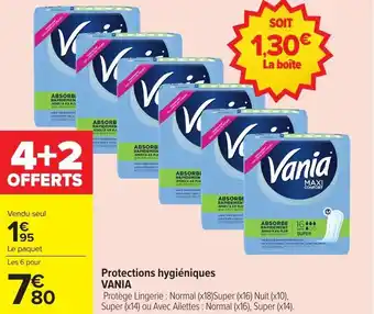 Carrefour Market Protections hygiéniques vania offre